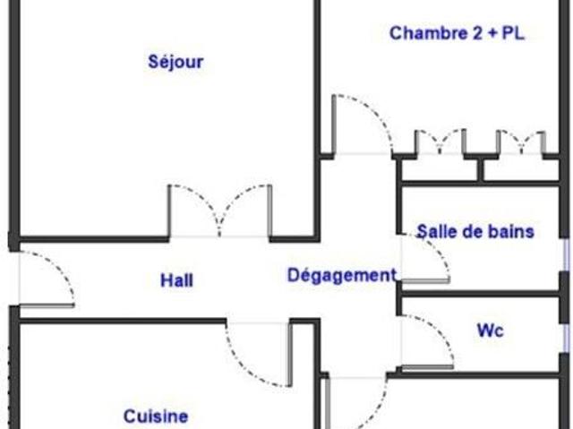 Appartement 3 pièces, 69 m² à louer à San Martino di Lota 20200