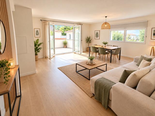 Appartement 3 pièces 69 m²