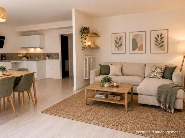 Appartement 3 pièces 69 m²