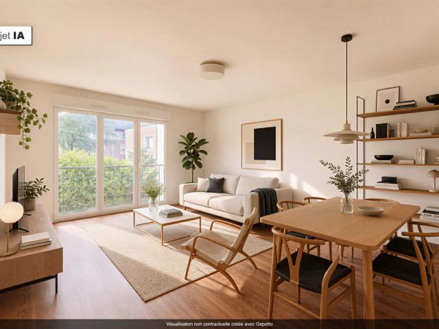 Appartement 3 pièces 69 m²