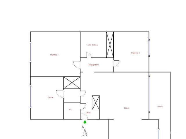 Appartement 3 pièces 73 m²
