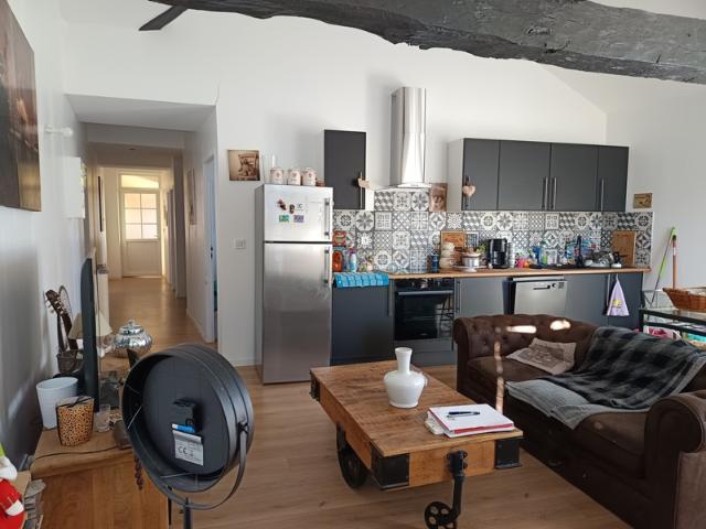 APPARTEMENT 3 PIÈCES 73M2 ENTIEREMENT RENOVÉ AVEC TERRASSE, QUARTIER HISTORIQUE DE LA VILLE