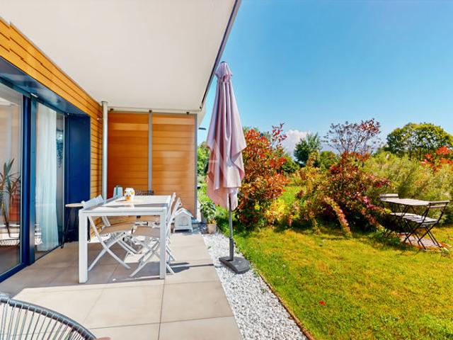 Appartement 3 pièces 70 m2 RDJ avec place de parking et cave