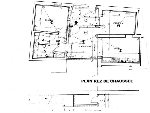 Appartement 3 pièces 70 m²