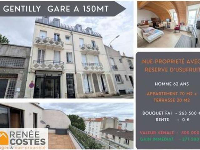 Appartement 3 pièces 70 m²
