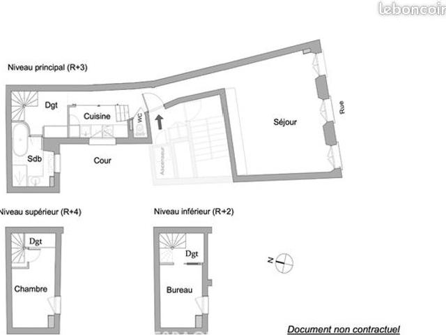 Appartement 3 pièces 70 m²