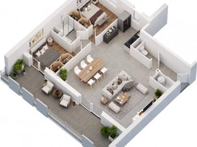 Appartement 3 pièces 71 m2