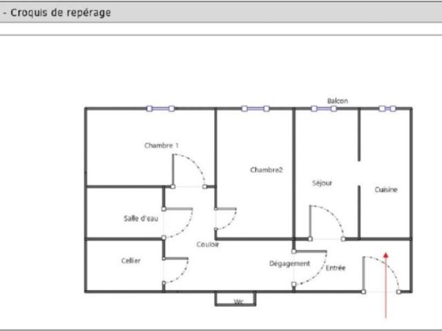 Appartement 3 pièces 71 m²