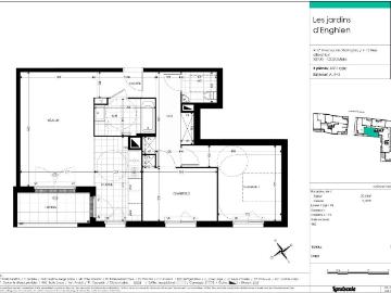 Appartement 3 pièces 71 m²