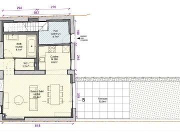 Appartement 3 pièces 71 m²