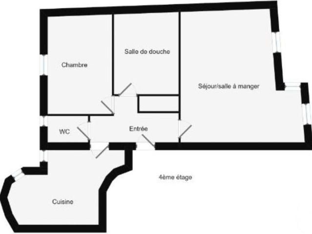 Appartement 3 pièces 71 m²