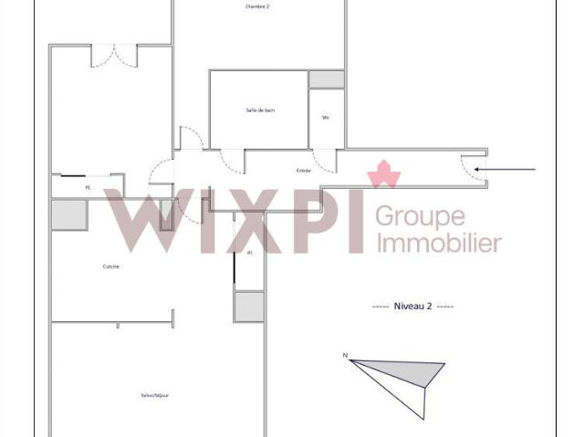 Appartement 3 pièces 74 m²