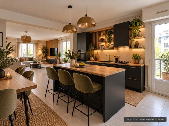 Appartement 3 pièces 74 m²
