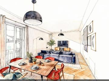Appartement 3 pièces 74 m²