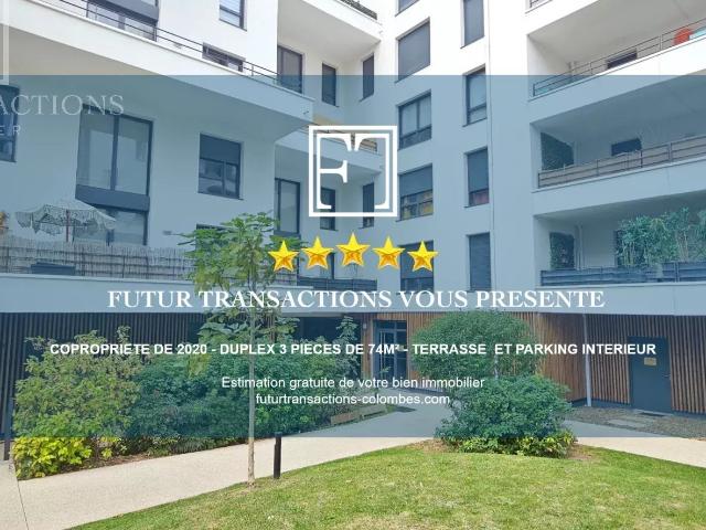 Appartement 3 pièces 74 m²