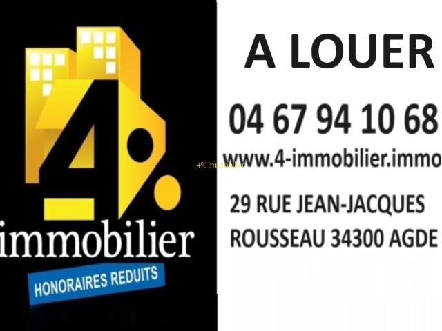 Appartement 3 pièces, 76 m² à louer à Agde 34300