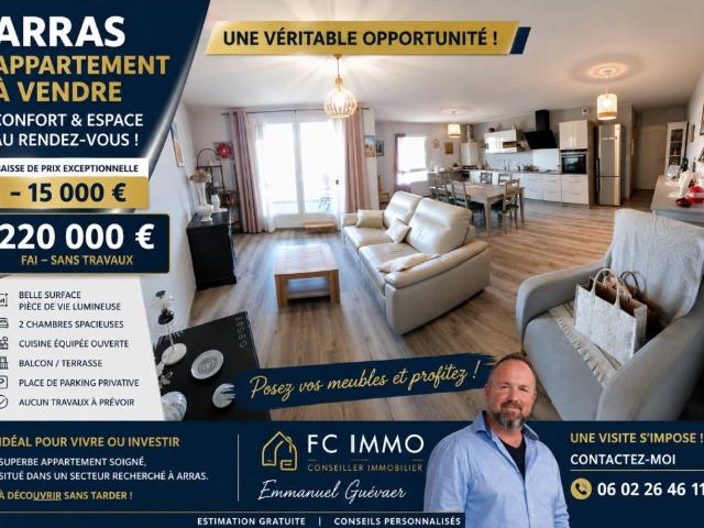 Appartement 3 pièces 75 m²