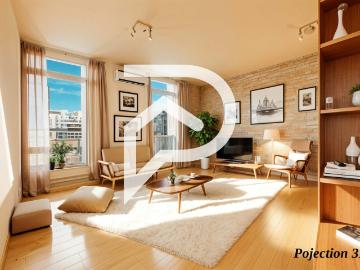 Appartement 3 pièces 75 m²
