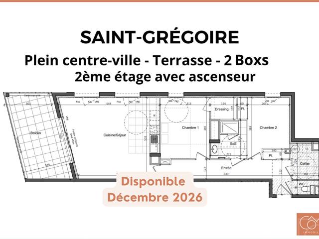Appartement 3 pièces 76 m²