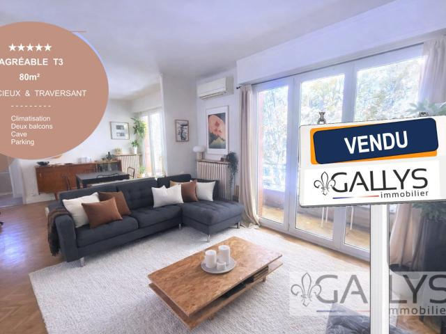 Appartement 3 pièces 80 m²