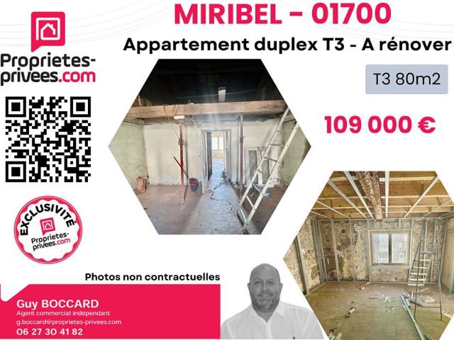 Appartement 3 pièces 66 m²