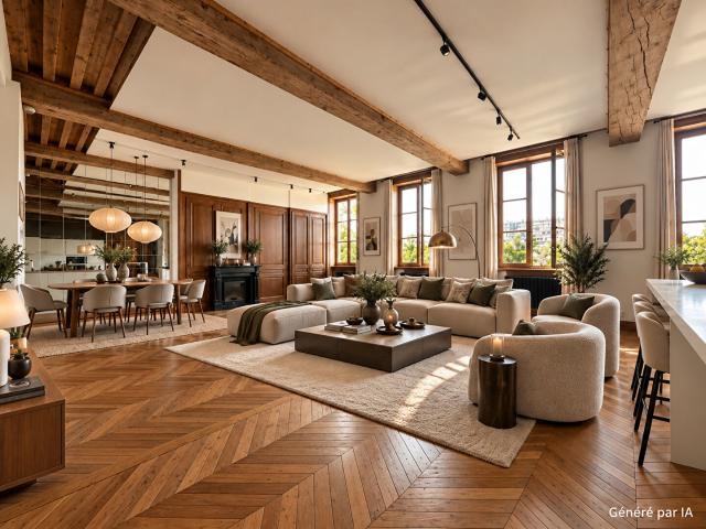 Appartement 3 pièces 113 m²