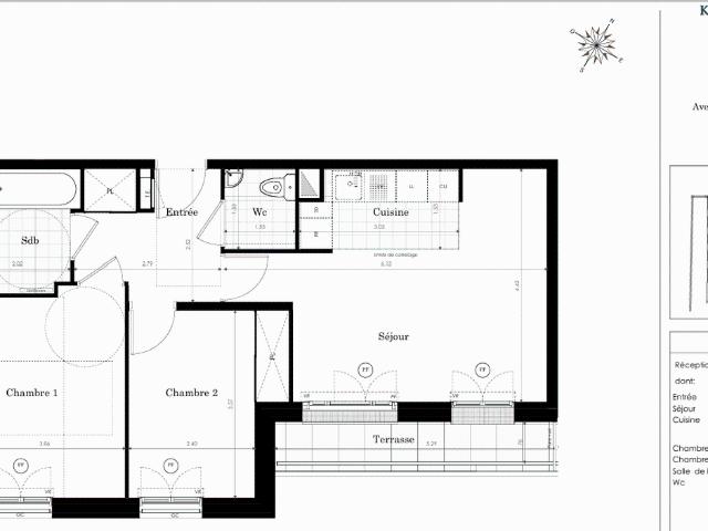 Appartement 3 pièces
