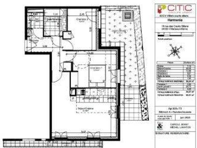 Appartement 3 pièces