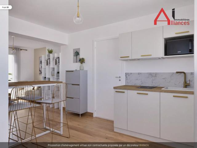 Appartement 3 pièces 34 m²