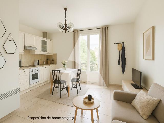 Appartement 3 pièces 38 m²