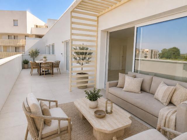 Appartement 3 pièces Terrasse Mauguio