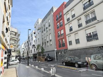 Rue Guyard Delalain, Aubervilliers, Seine-Saint-Denis, Île-de-France