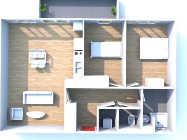 Appartement 3 pièces à louer à Petit Couronne