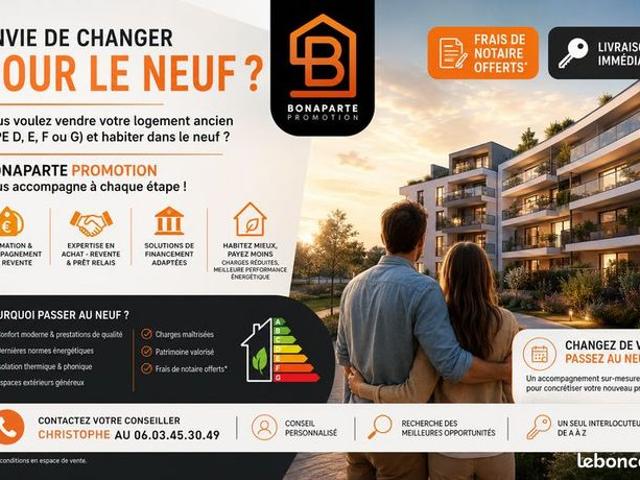 Appartement 3 pièces ACHAT / REVENTE