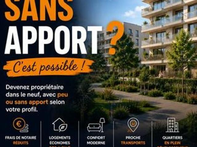 Appartement 3 pièces Acheter sans apport
