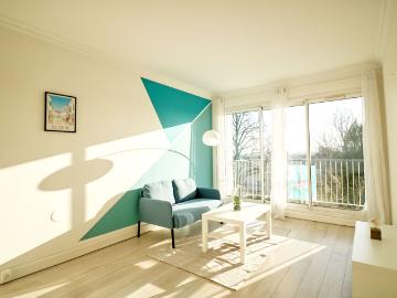 location appartement 3 pièces, 57.45m², antony