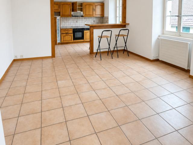 Appartement 3 pièces avec grand séjour et jardin commun à Fontaines