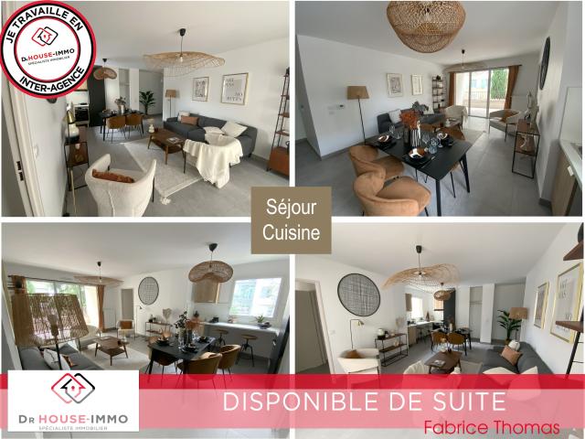 Appartement 3 pièces avec loggia et garage double lyon 8ème