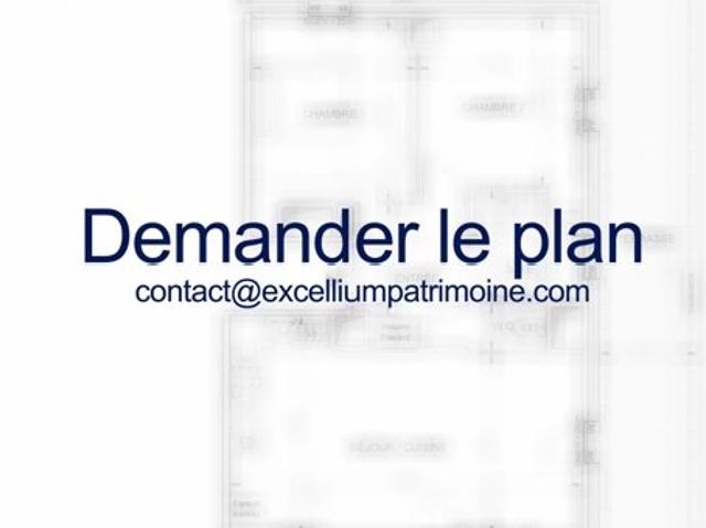 Appartement 3 pièces avec terrasse de 58 m² et double stationnement