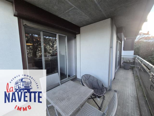 Appartement 3 pièces avec terrasse, garage et cave