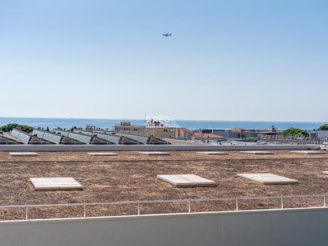 Appartement 3 pièces avec vue mer à Villeneuve Loubet, quartier des Maurettes