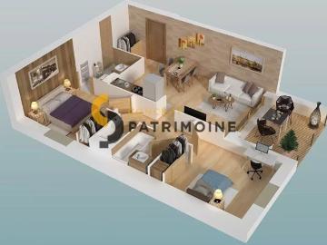 APPARTEMENT 3 PIECES COLOMARS