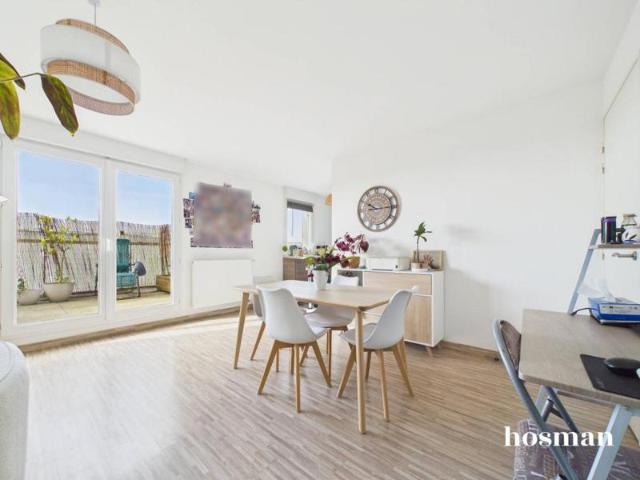 Appartement 3 pièces de 65,43 m² avec terrasse et double parking Rue de la Convention, Nantes