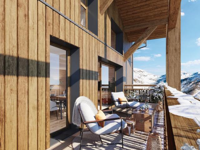 Appartement 3 pièces Dernier étage 59m² Huez Alpe d'Huez