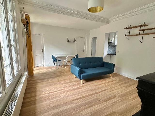 Appartement 3 pièces en location meublée avec jardin