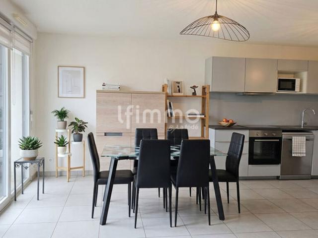 Appartement 3 pièces en rez de jardin