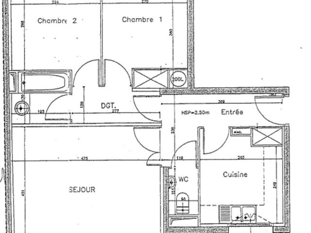 Appartement 3 pièces Ermont 60.67m² 1190€ à louer