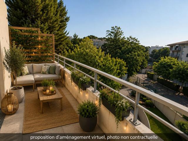 Appartement 3 pièces, Marseille 13e Croix Rouge, 69m²