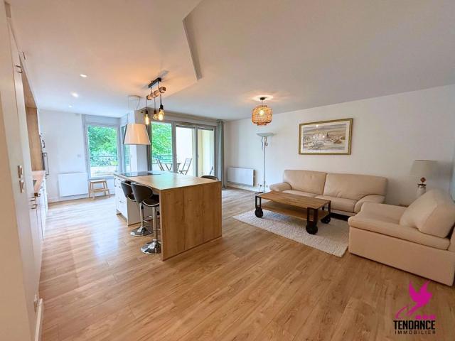 appartement 3 pièces meublé avec parking et terrasse