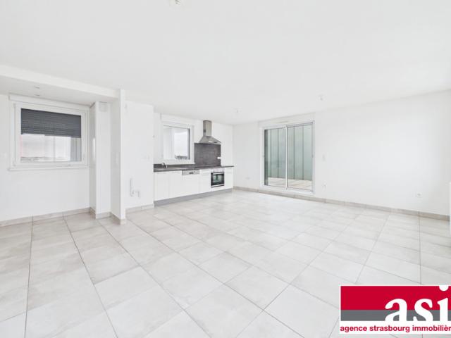 Appartement 3 pièces récent avec terrasse